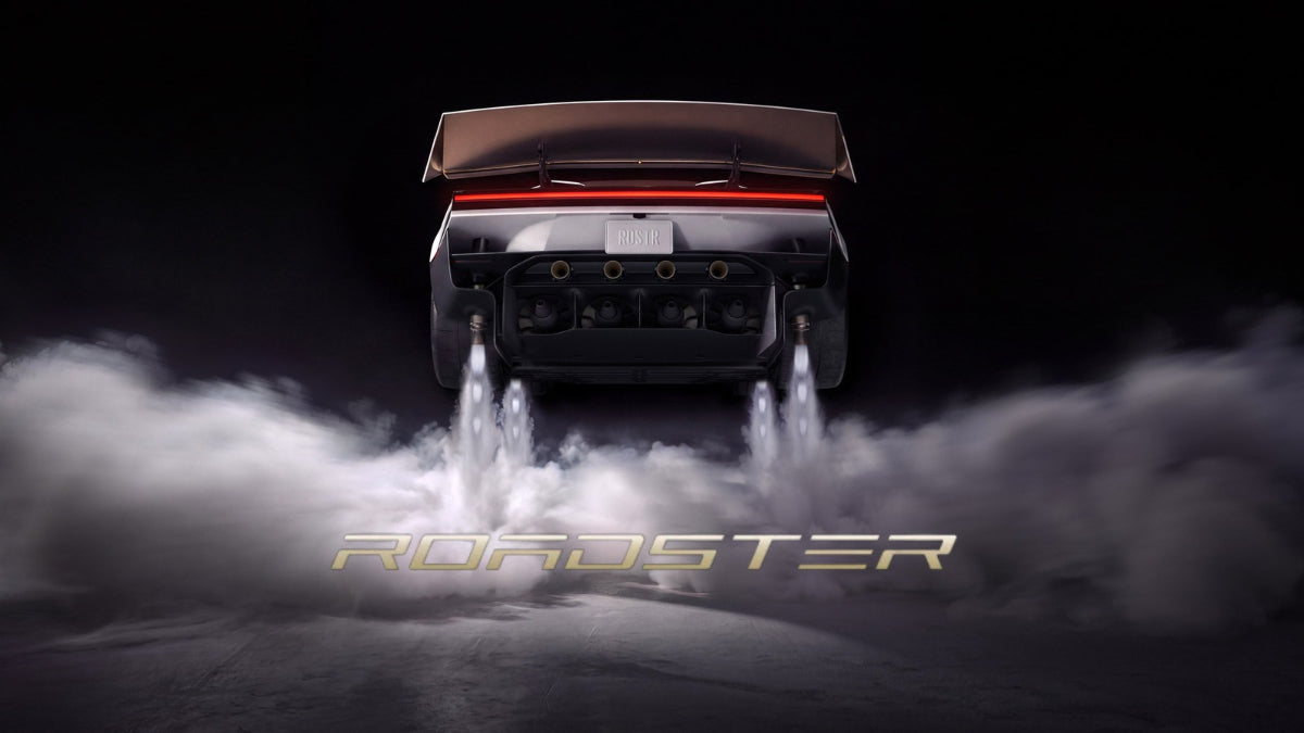 Second-generation Tesla Roadster revealed on stage at Tesla's October 2026 event