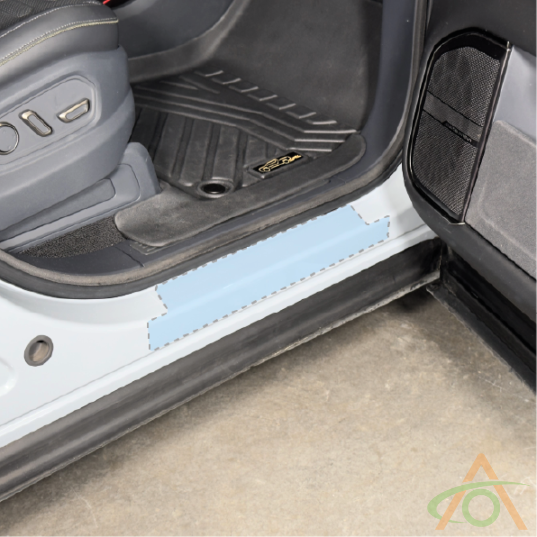 Door Sill Protection for the Rivian R1S (front)