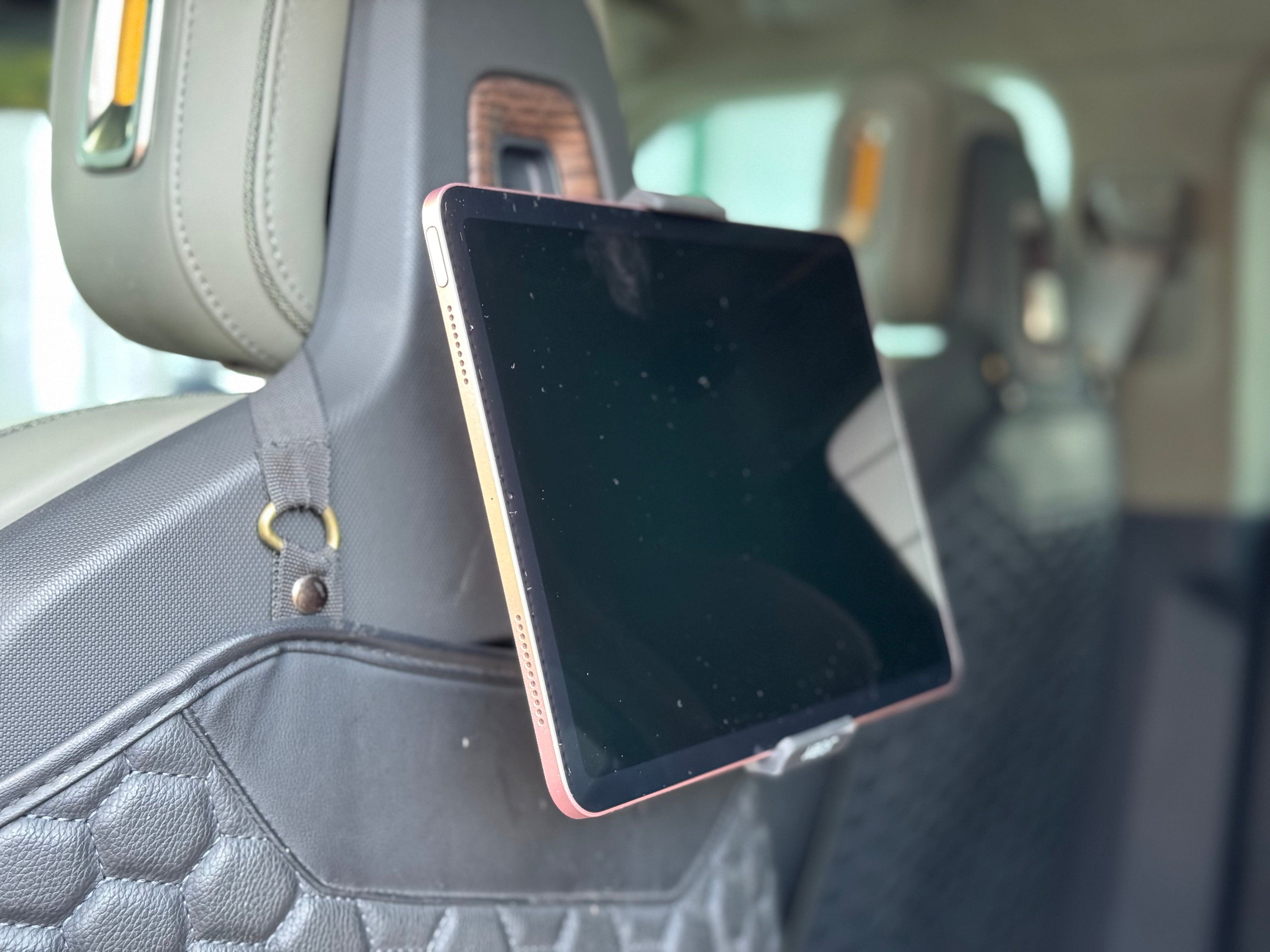 Universal Seat Back Mount for Rivian R1T and R1S (iPad and iPad mount not included)