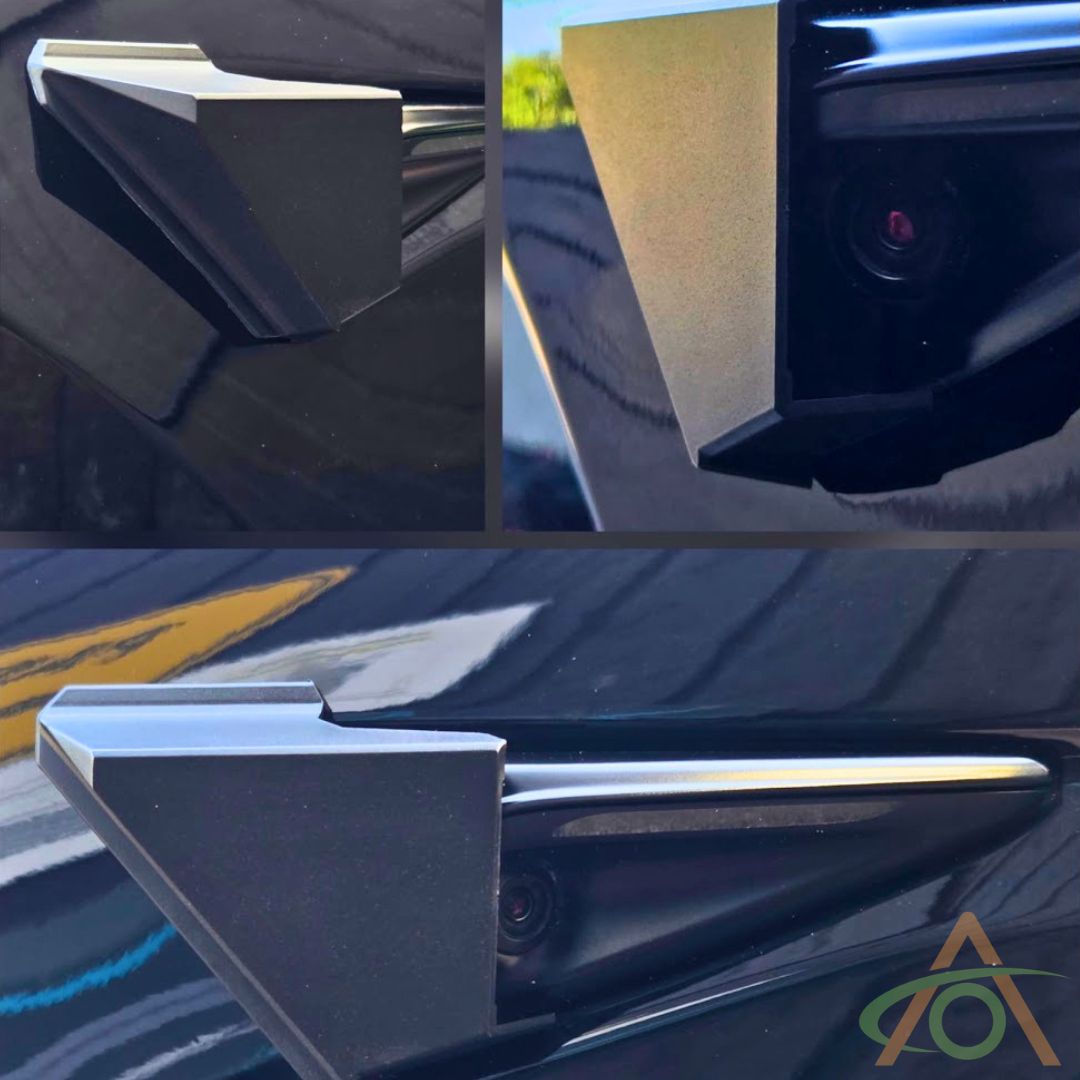 Multiple angles of the RepeaterShield installed