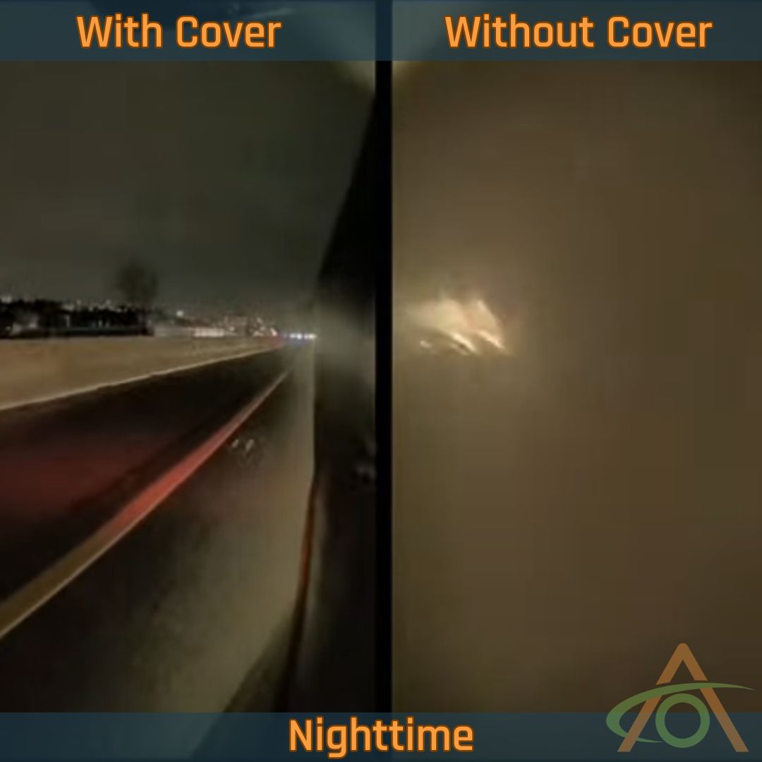 RepeaterShield for Tesla Model 3 & Y - Nighttime