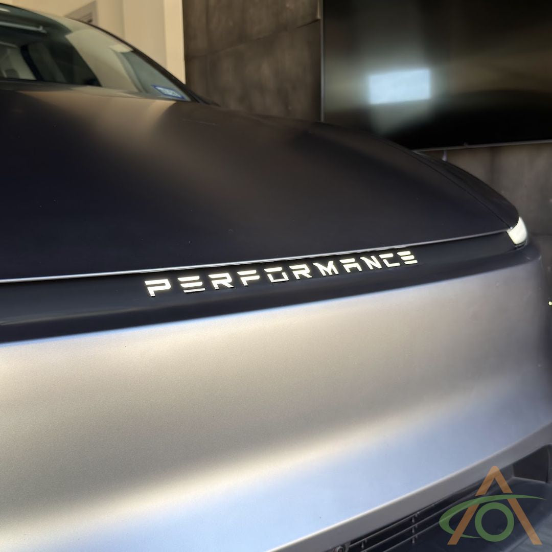 Tesla Model Y Vinyl Lightbar Decal (Performance)