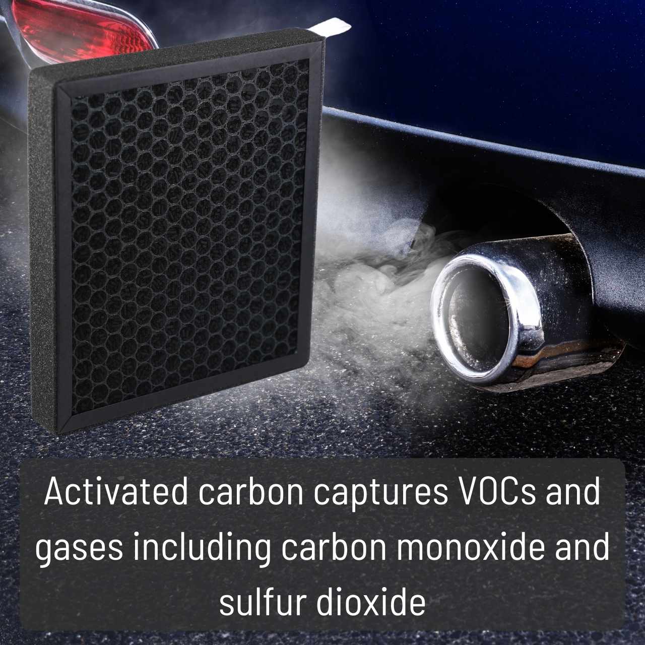Rivian R1T & R1S HEPA+Activated Carbon Cabin Air Filter