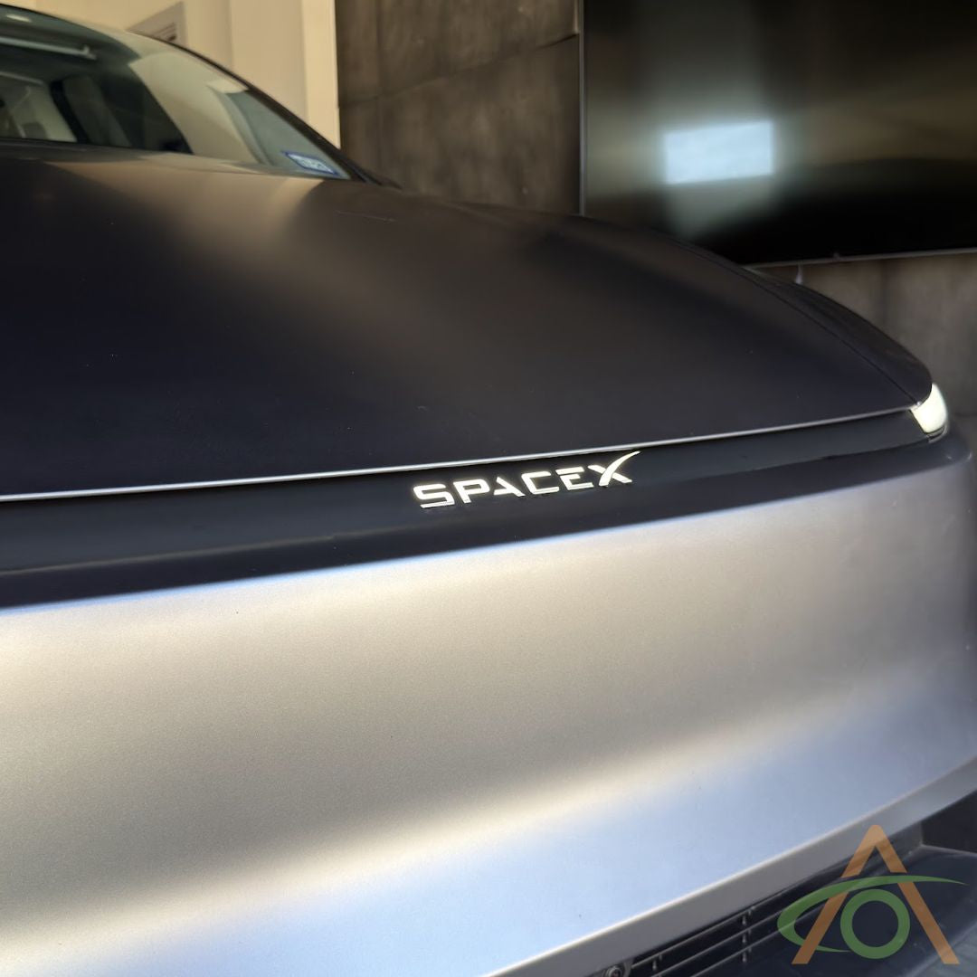 Tesla Model Y Vinyl Lightbar Decal (SpaceX)