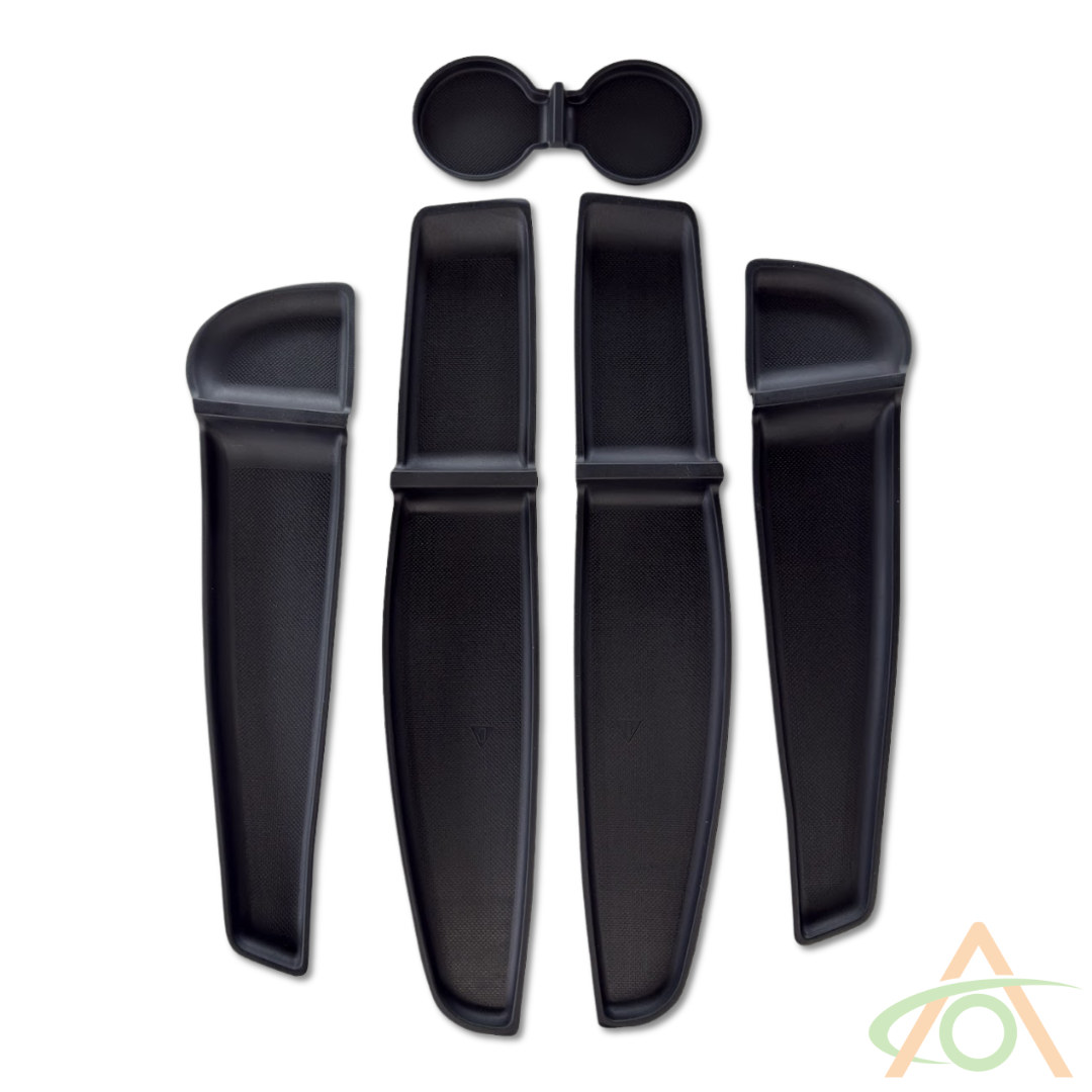 Door pocket liner set for the New Tesla Model Y (Juniper)