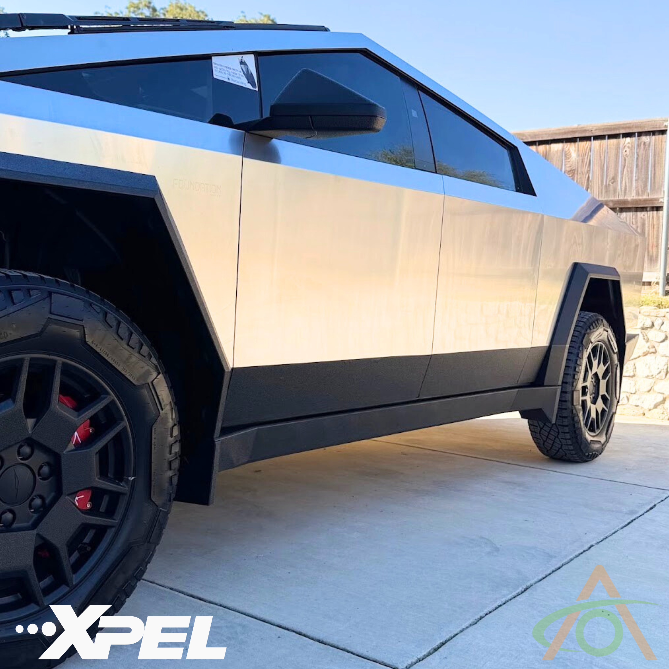 XPel Armor Door Lower Third Coverage for the Tesla Cybertruck