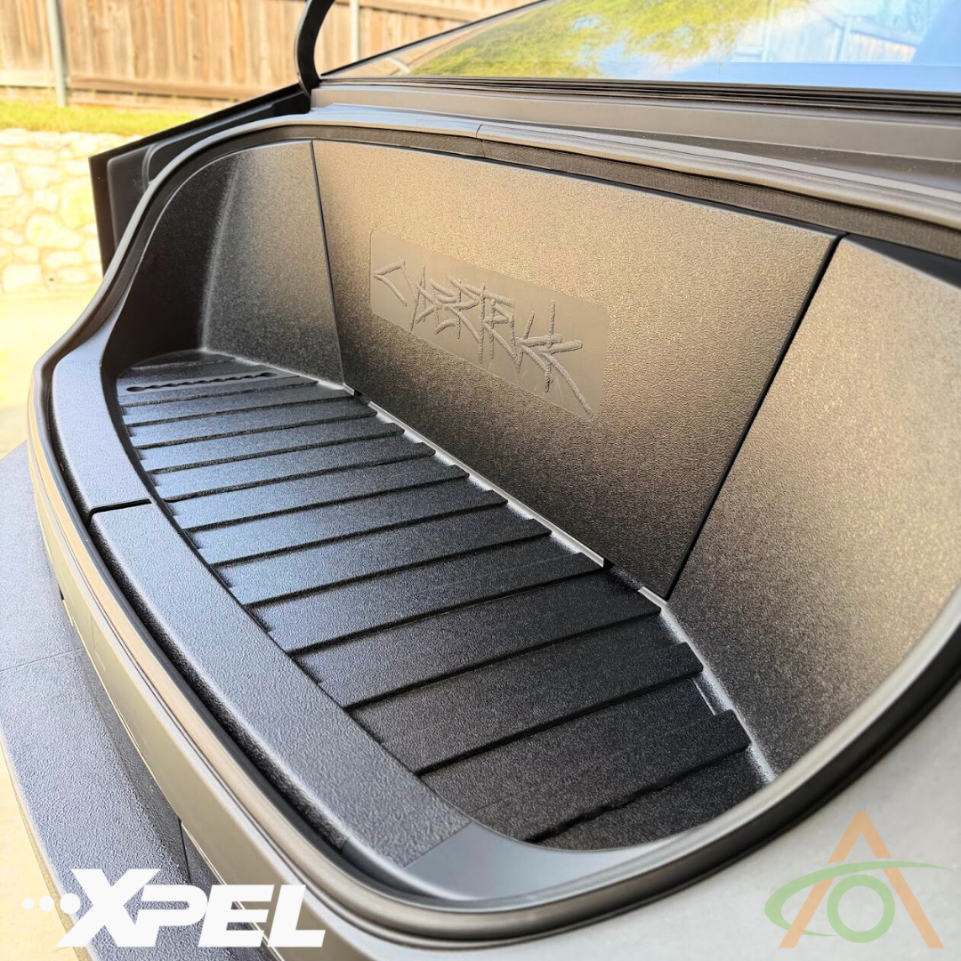 XPEL Armor for the Cybertruck Frunk Interior