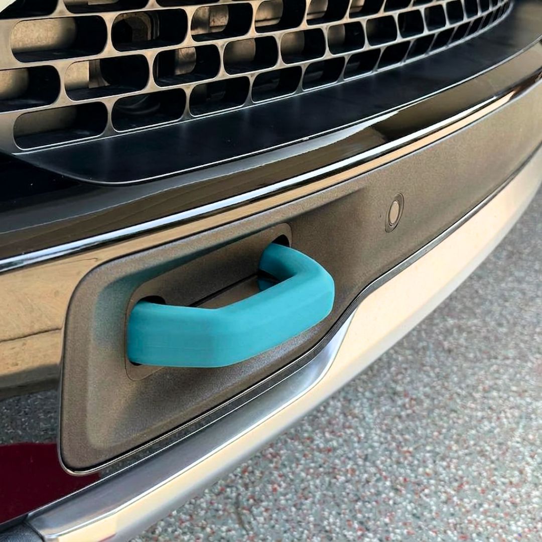 Teal Blue Silicone Hook Cover for Rivian R1S & R1T