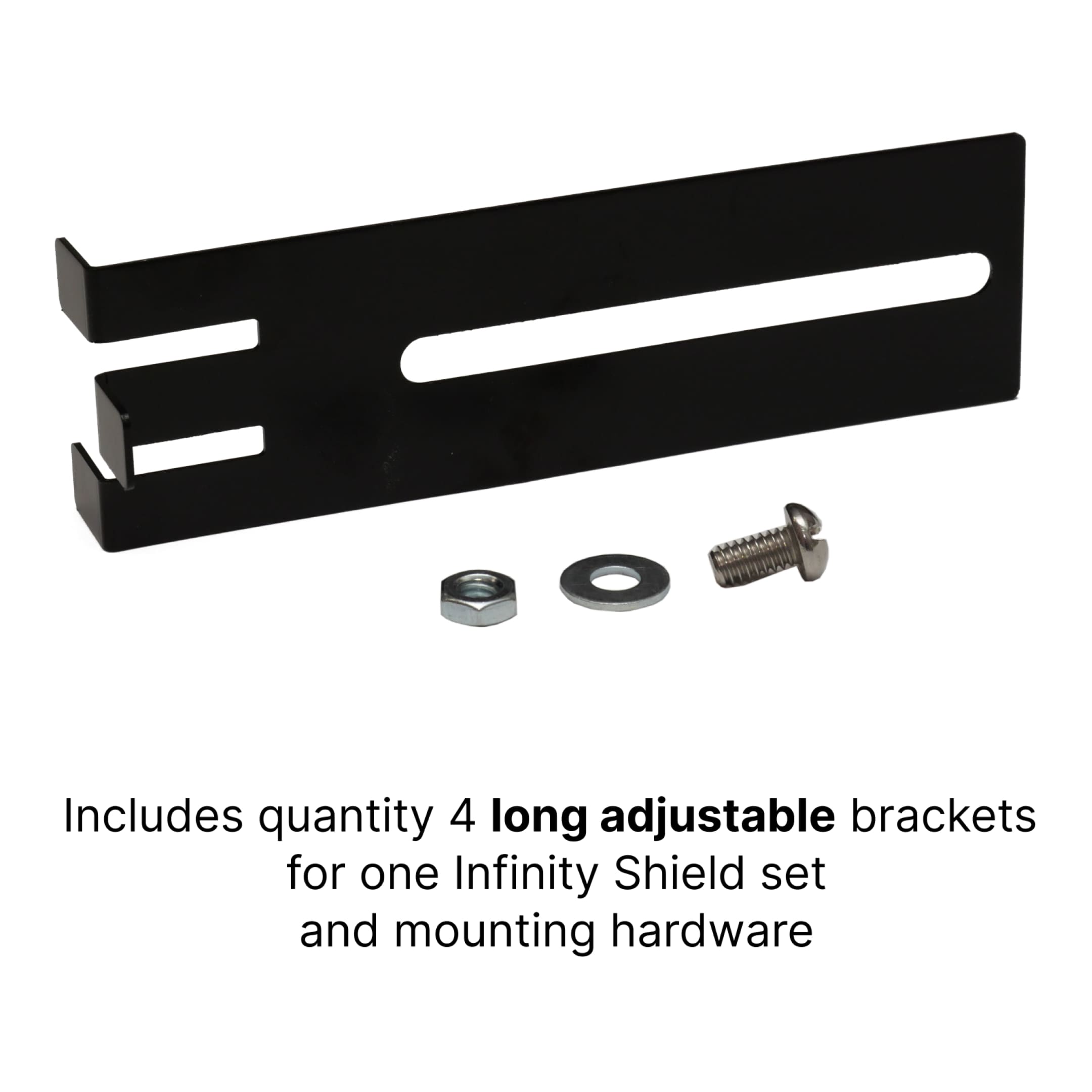 Infinity Shield Replacement Brackets – Spare Mounting Brackets for Garage Door Sensor