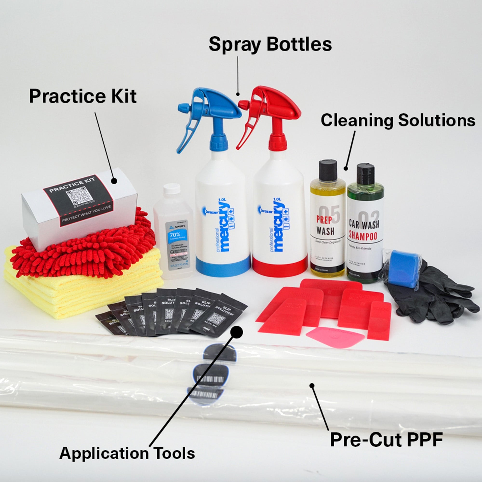 Tesla Model Y (2020-25) Full Body Pre-Cut PPF Kit for DIY Installation