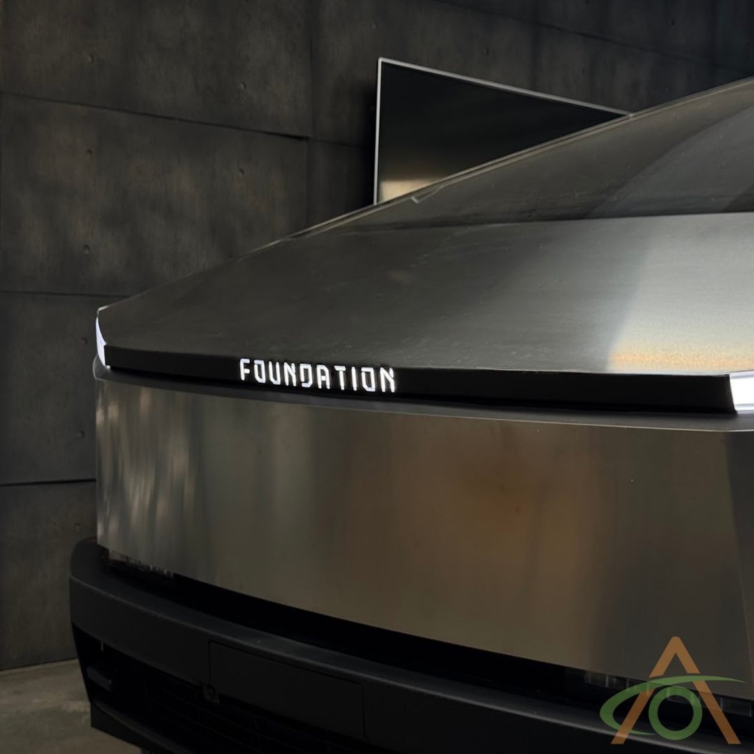 Lightbar Vinyl Decal for the Tesla Cybertruck - FOUNDATION Design