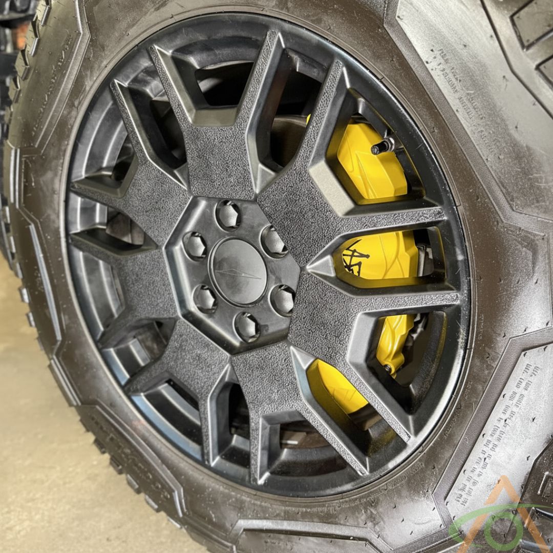 Front Premium Caliper Cover for all Cybertrucks (gloss yellow)