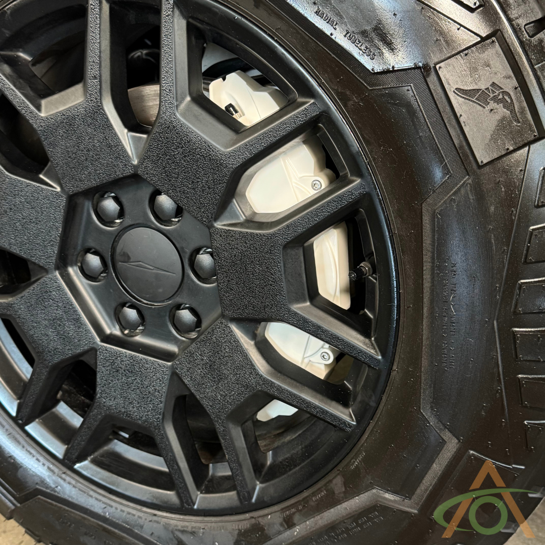Front Premium Caliper Cover for all Cybertrucks (gloss white)