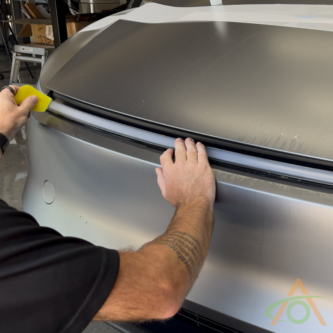 Installing the main lightbar PPF