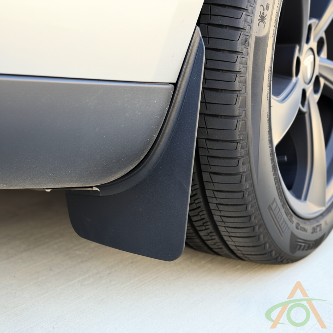 Premium mudflaps for the Refreshed Tesla Model Y/Juniper (Rear)