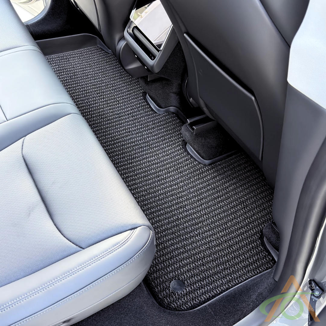 Rear ultraluxe floormat for the New Tesla Model Y (Juniper)