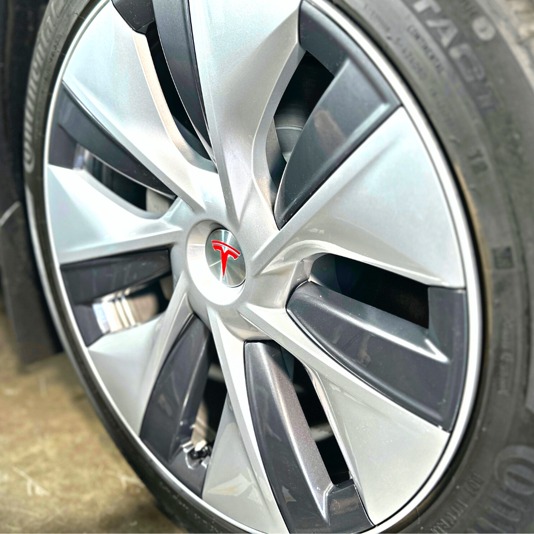 Tesla Vinyl Wheel Inserts