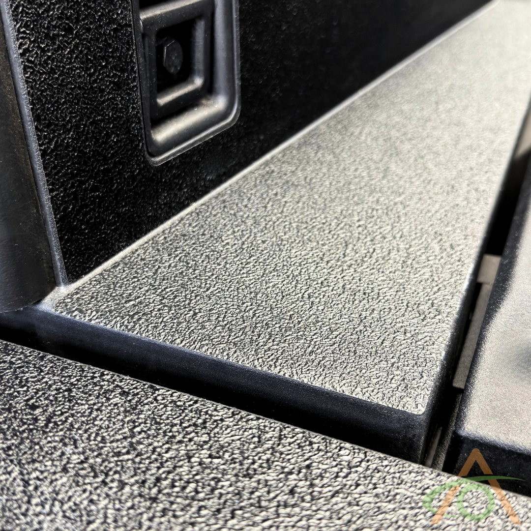 Xpel Armor Protection for the Cybertruck Vault - Edge close-up