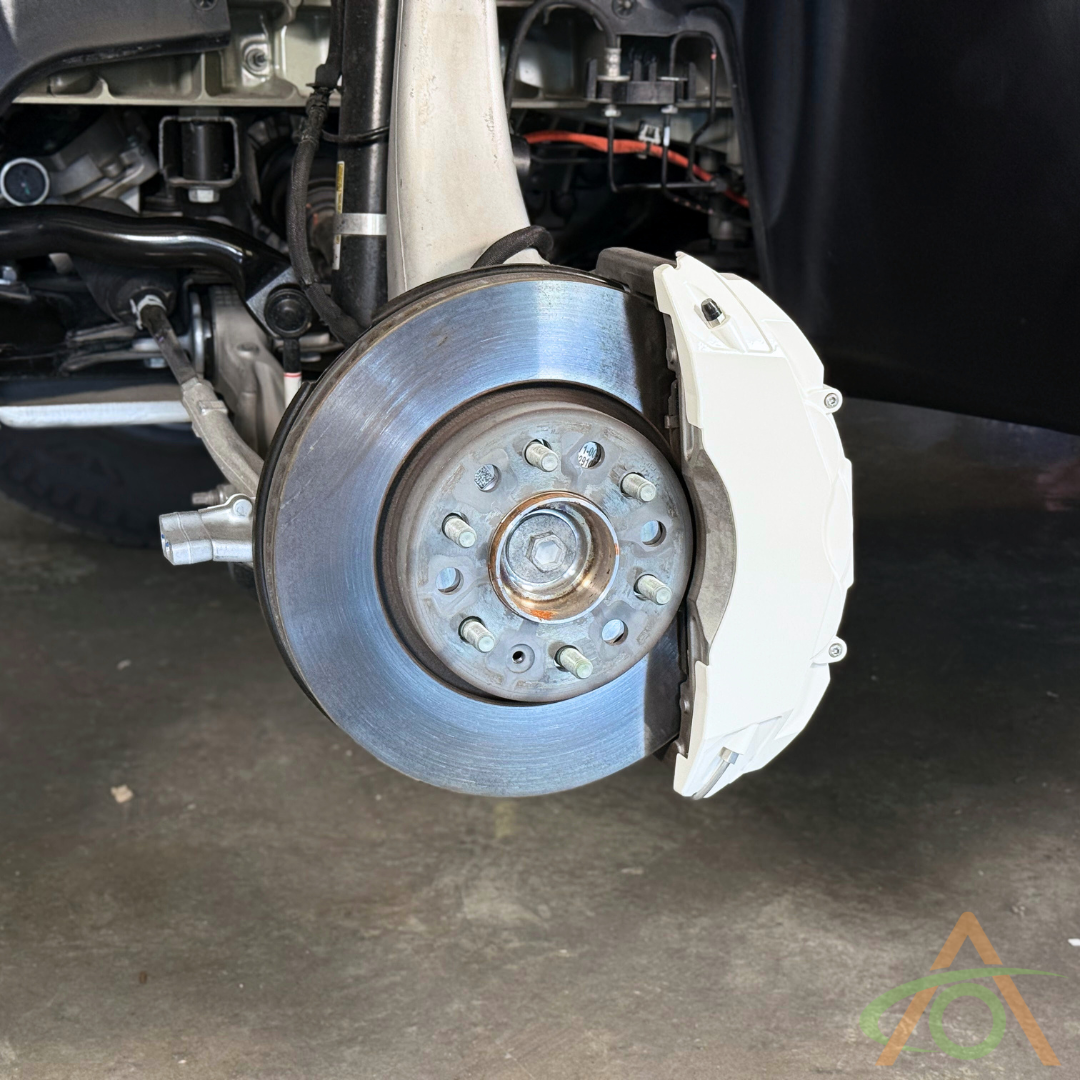 Front Premium Caliper Cover for all Cybertrucks (gloss white)