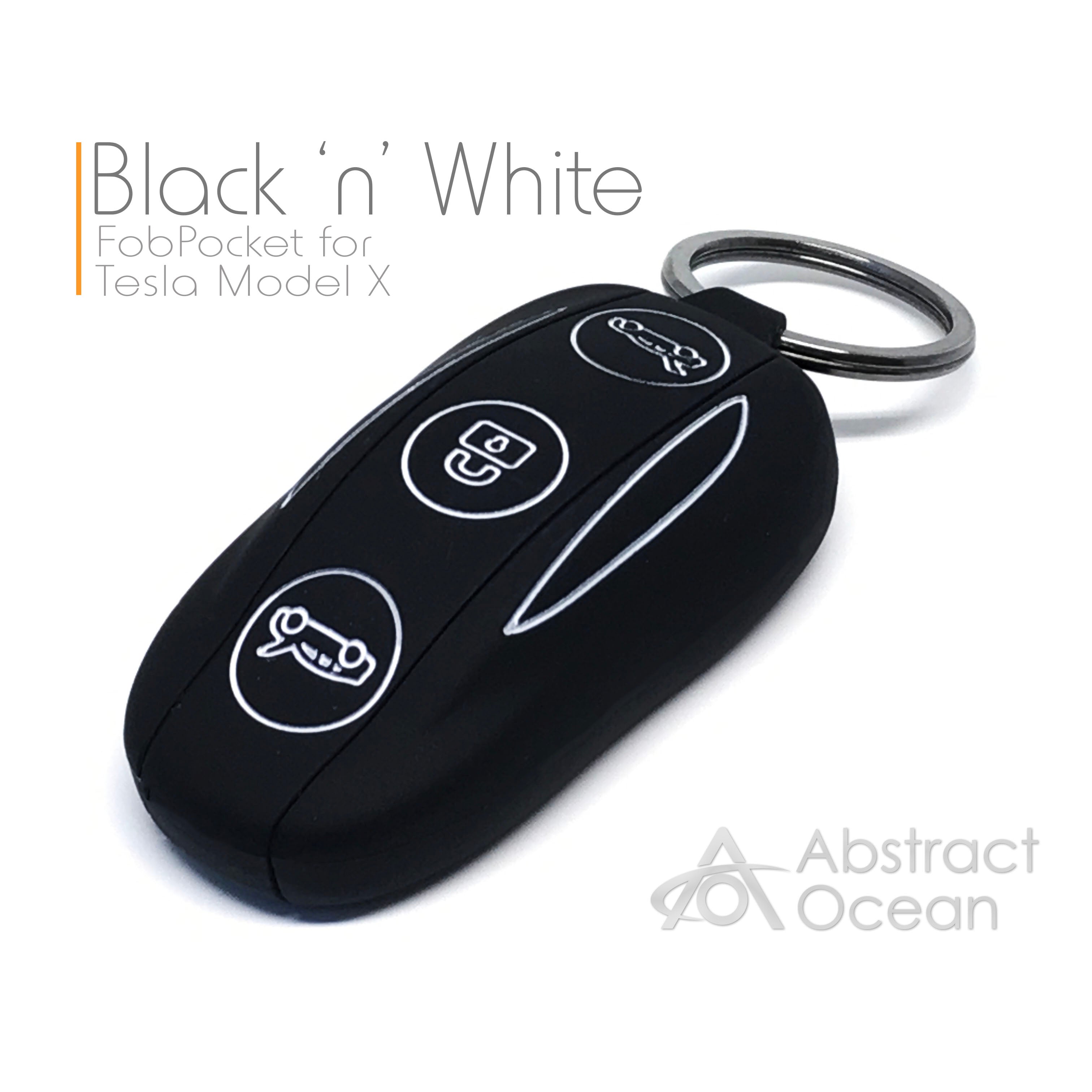 Silicone FobPockets for Model X (Keyring)