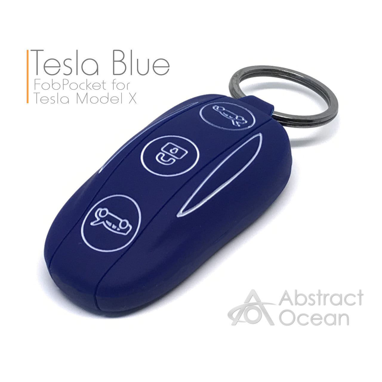 Silicone FobPockets for Model X (Keyring)