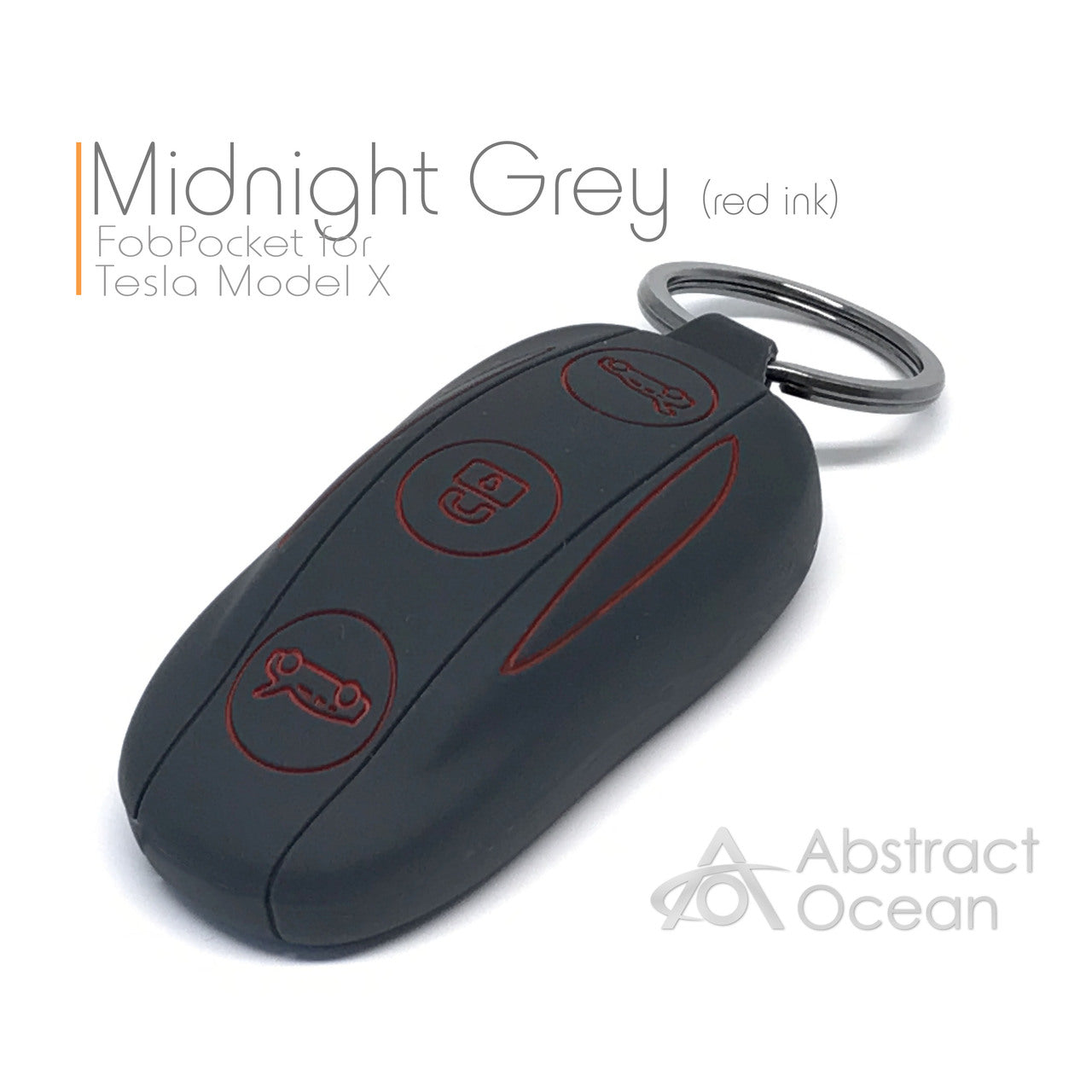 Silicone FobPockets for Model X (Keyring)