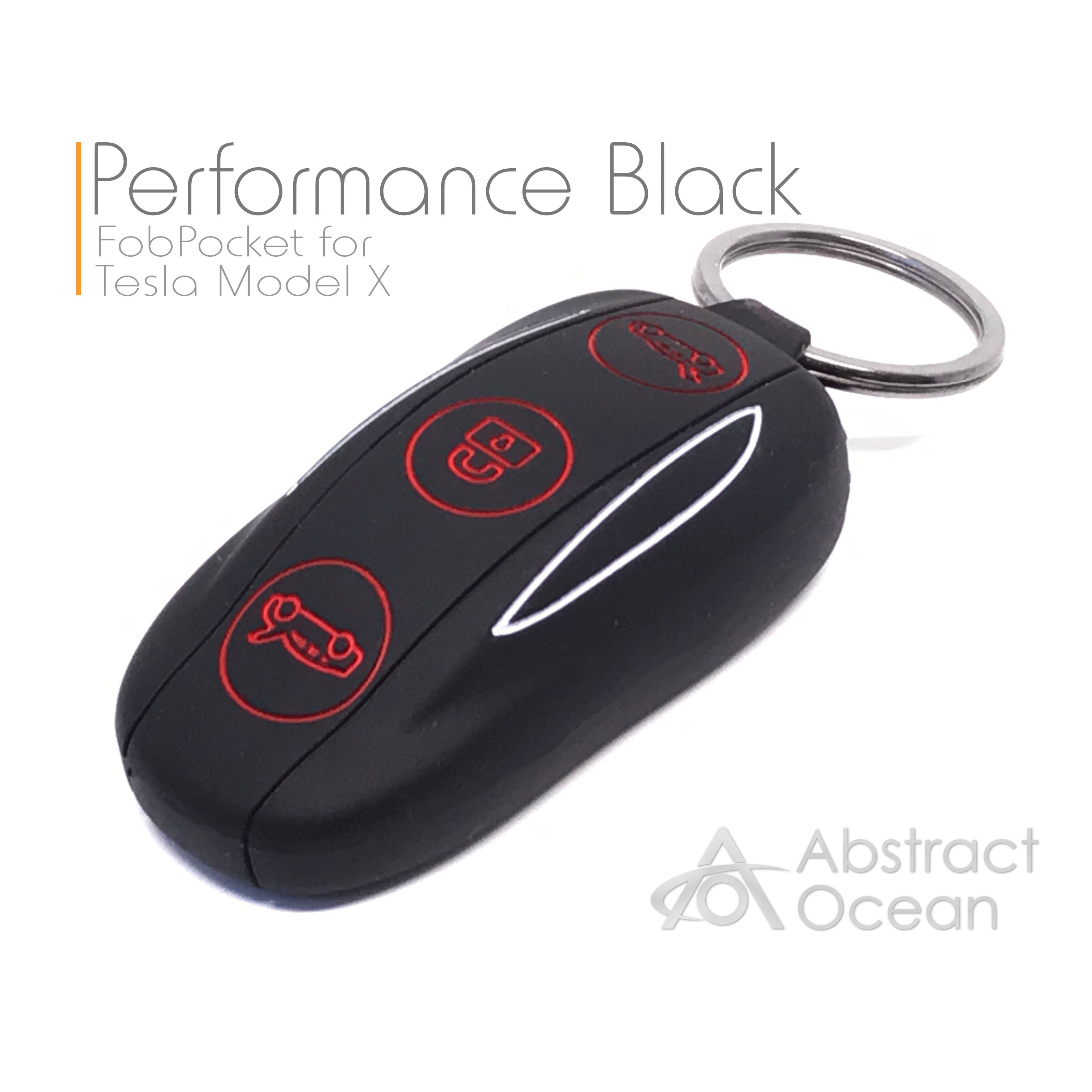 Silicone FobPockets for Model X (Keyring)