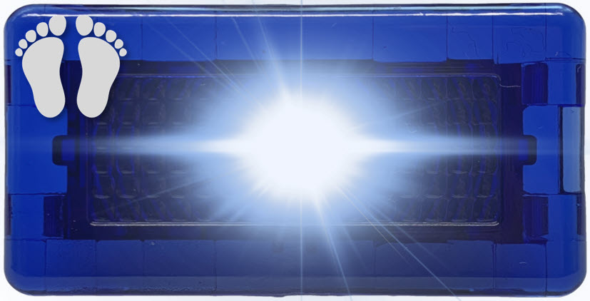 Blue Ultrabright Footwell Light for Tesla Vehicles