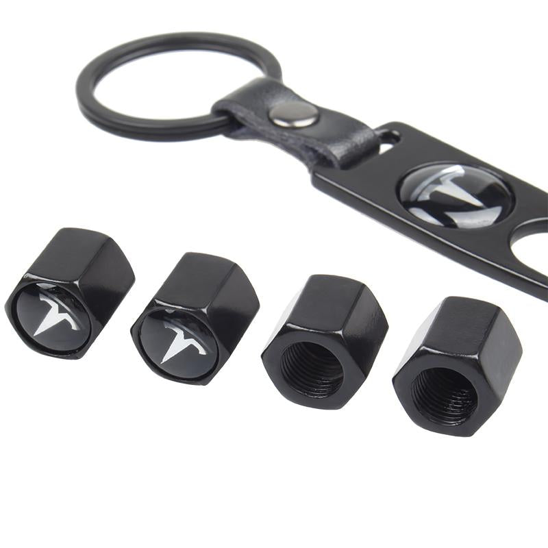 Black Air-valve Covers for All Tesla's