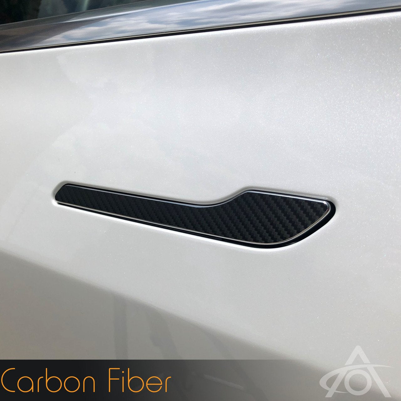 Vinyl Door Handle Trims for Tesla Model 3 & Y