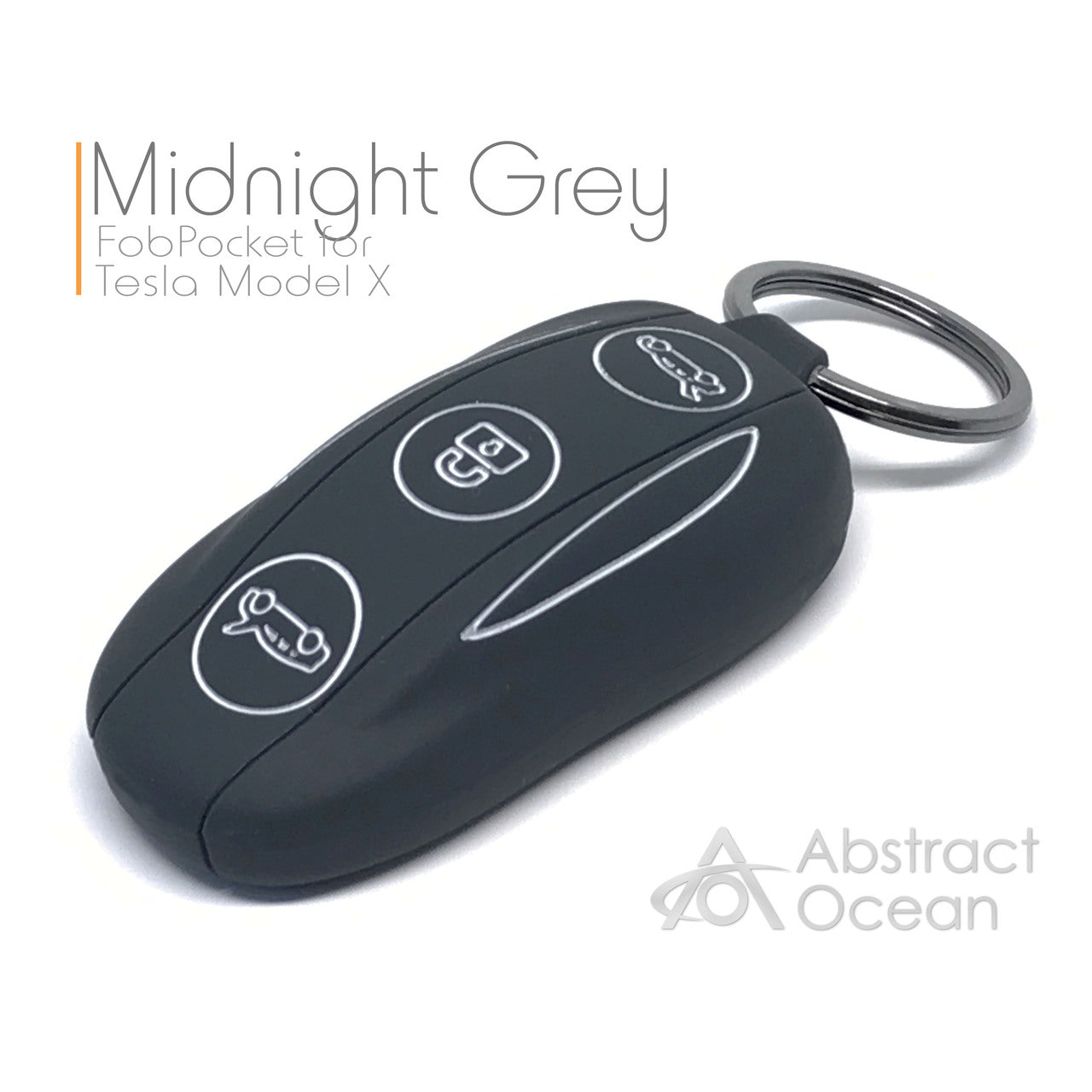 Silicone FobPockets for Model X (Keyring)