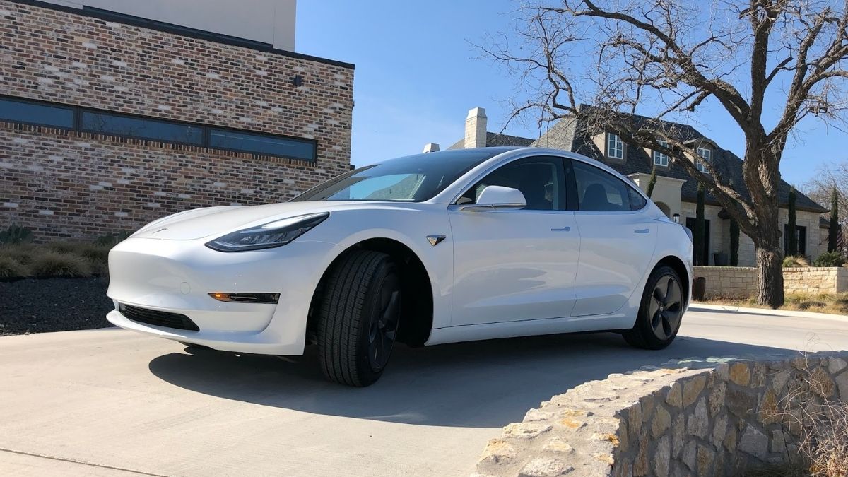 The first Tesla Model 3