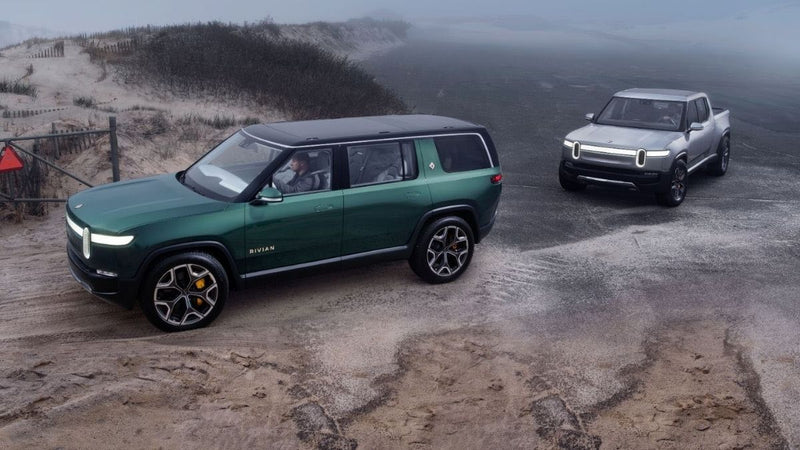 Rivian Accessories & Upgrades – R1T, R1S & R2 | Abstract Ocean