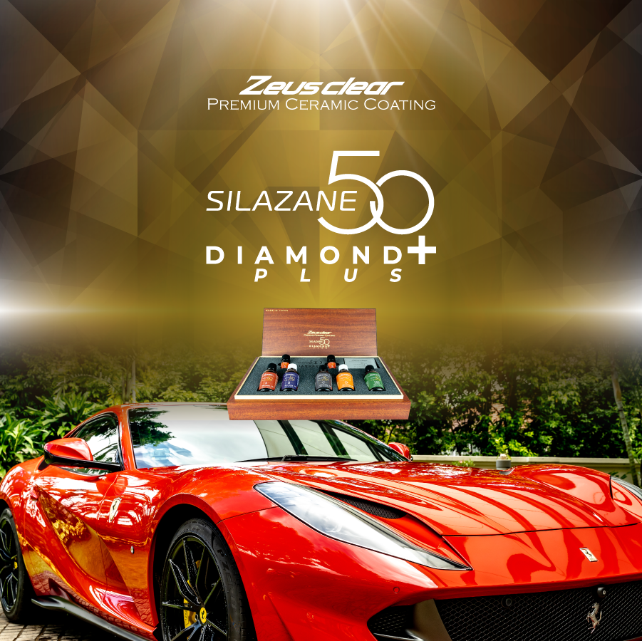 [Premium Three-Coat] Premium Ceramic Coating SILAZANE50 Diamond Plus