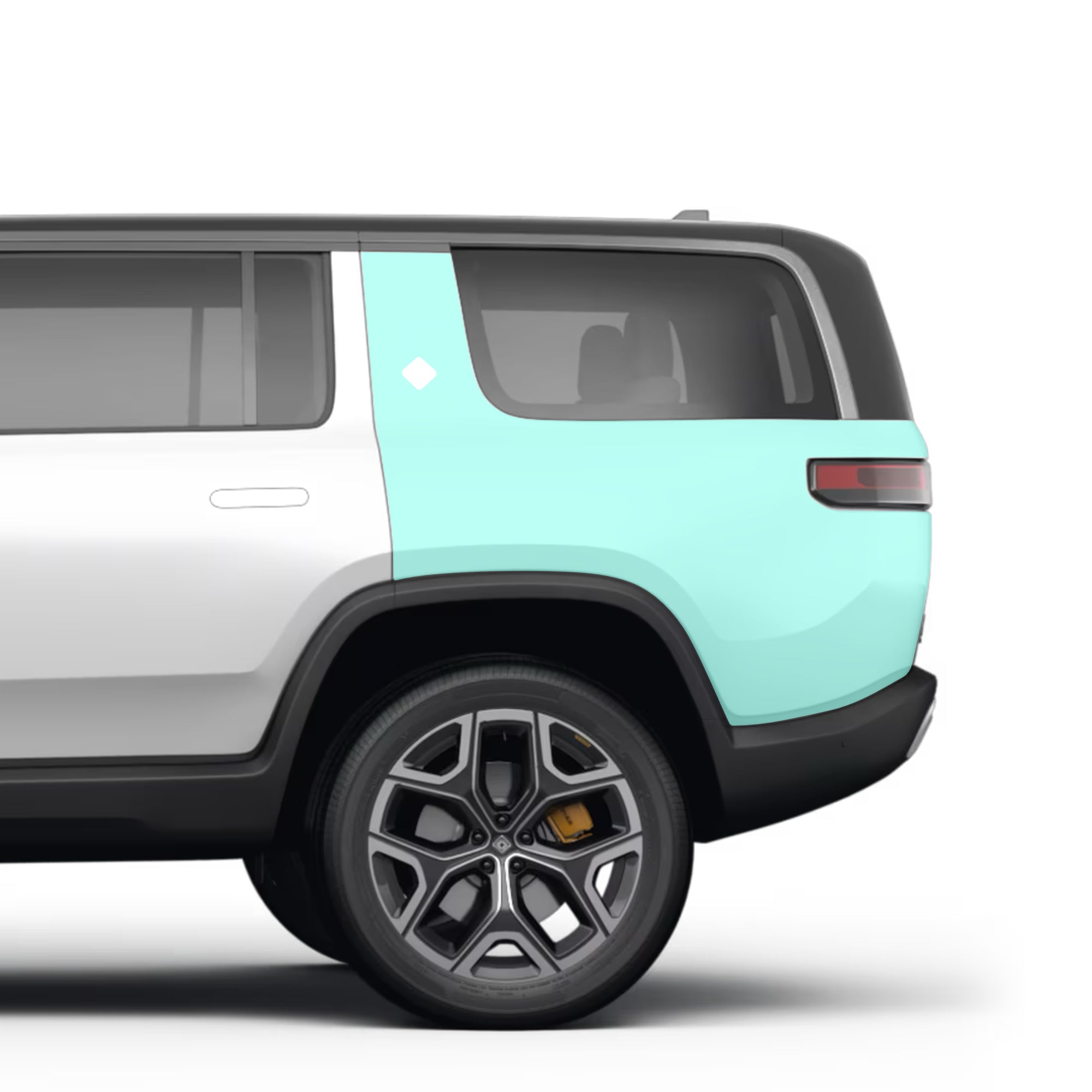 Rear Quarter Panel Clear Protection Film (PPF) for Rivian R1S
