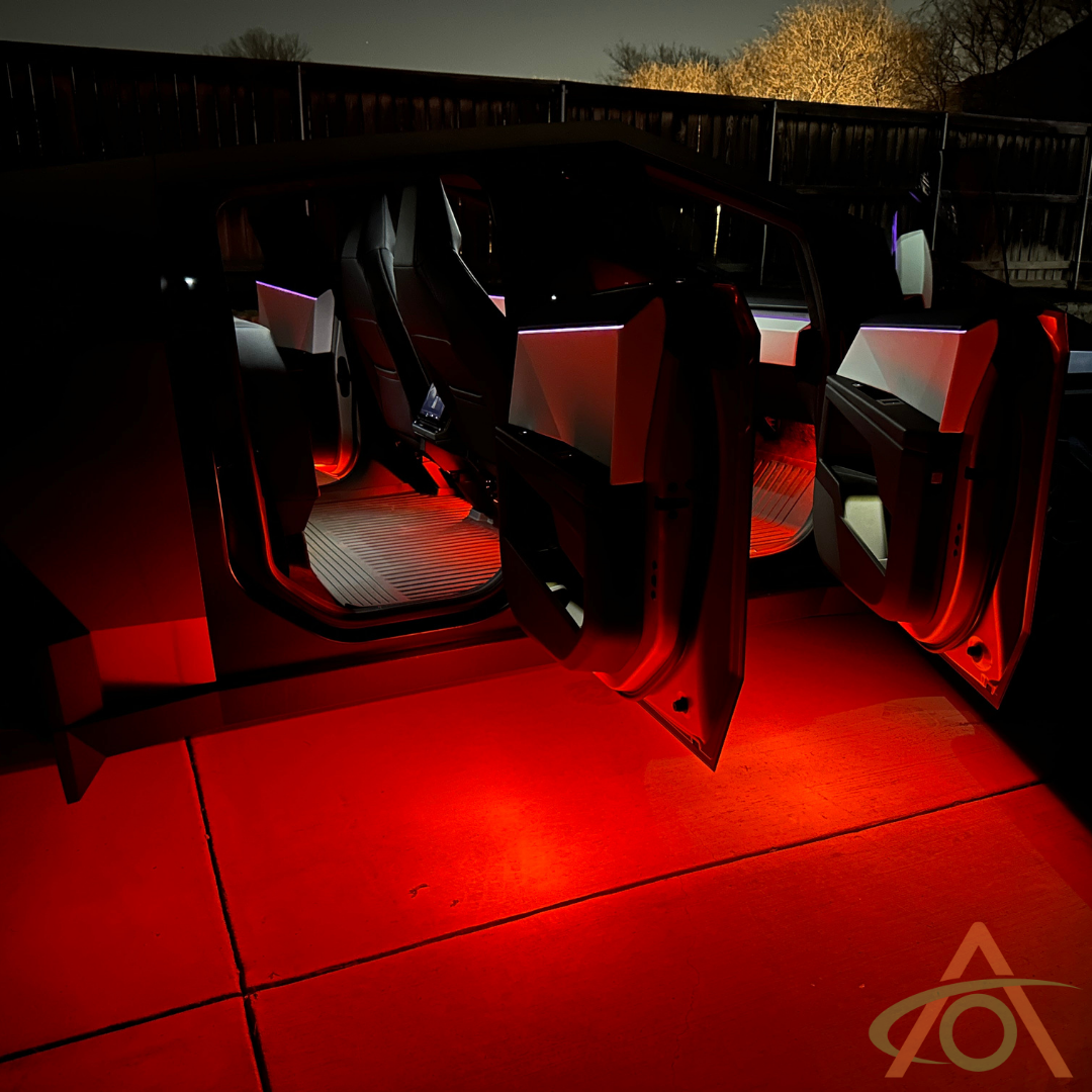 Red Ultrabright Lights for the Tesla Cybertruck