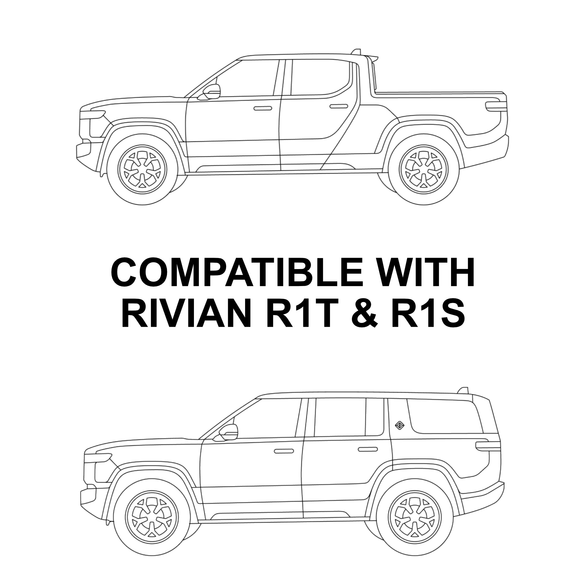 Bumper Lip Clear Protection Film (PPF) for Rivian R1T / R1S