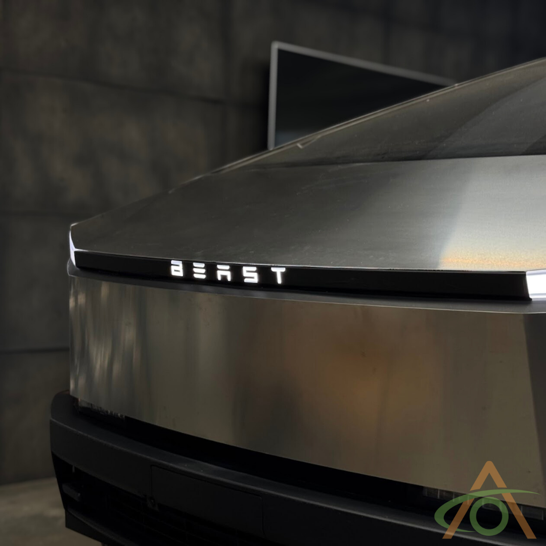 Lightbar Vinyl Decal for the Tesla  Cybertruck - BEAST Design