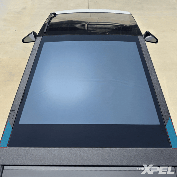 Coverage area for Xpel Armor Trim for Cybertruck
