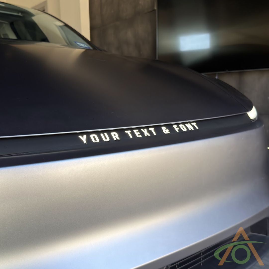 Tesla Model Y Vinyl Lightbar Decal (Custom Design)