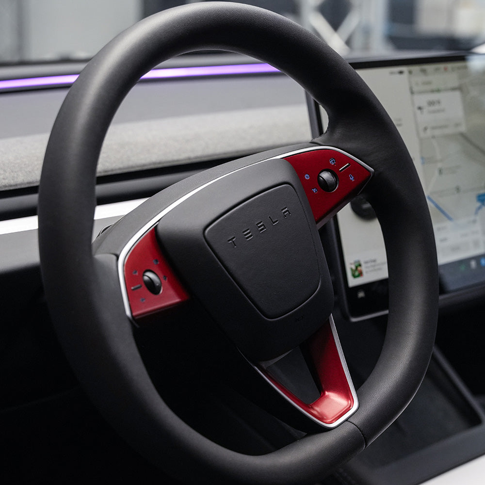 Steering Wheel Wrap for Refreshed Model 3 & Y (Highland & Juniper)
