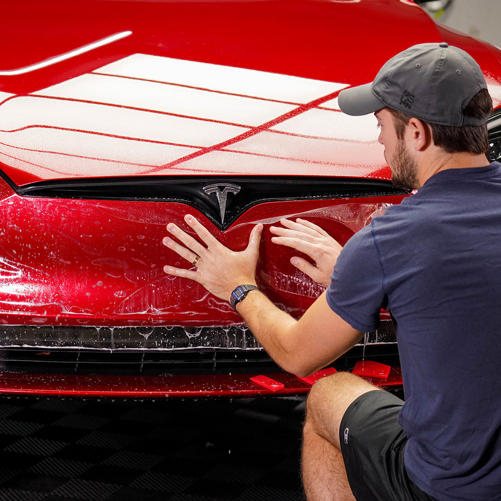 Tesla Model S (2021-2026) Front Body Pre-Cut PPF Kit for DIY Installation