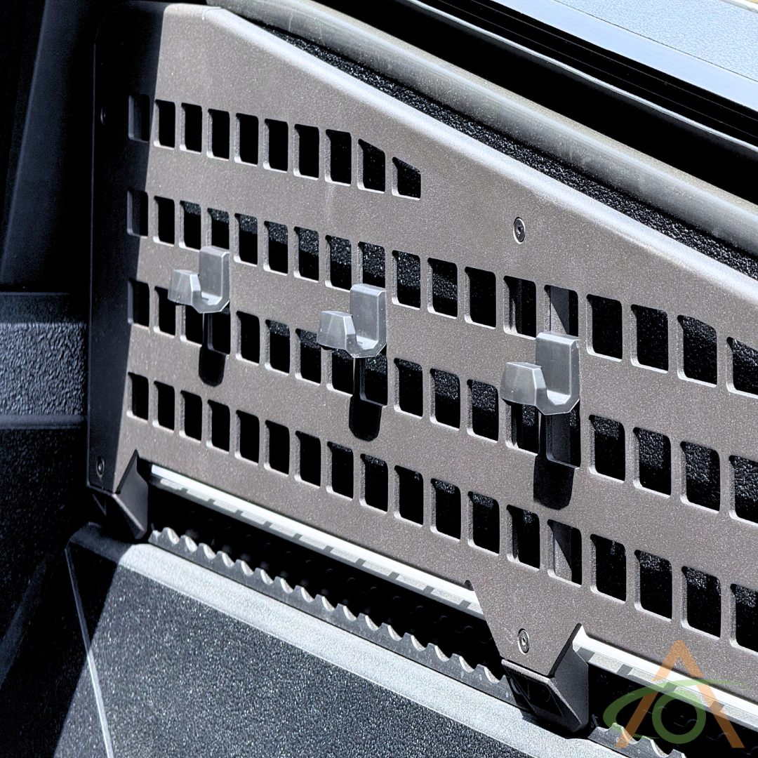 Molle hooks for the Tesla Cybertruck