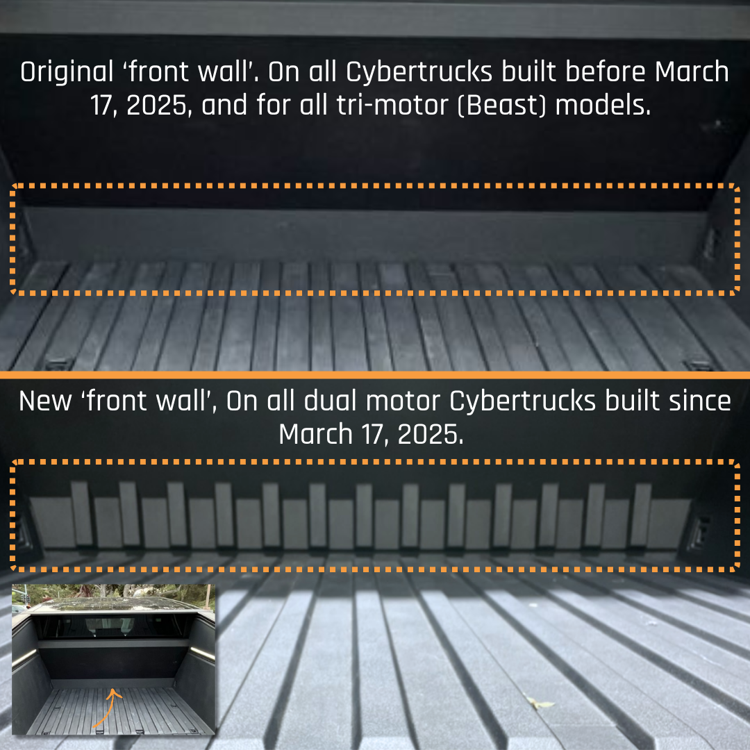 Cybertruck Vault Front Wall Compatibility
