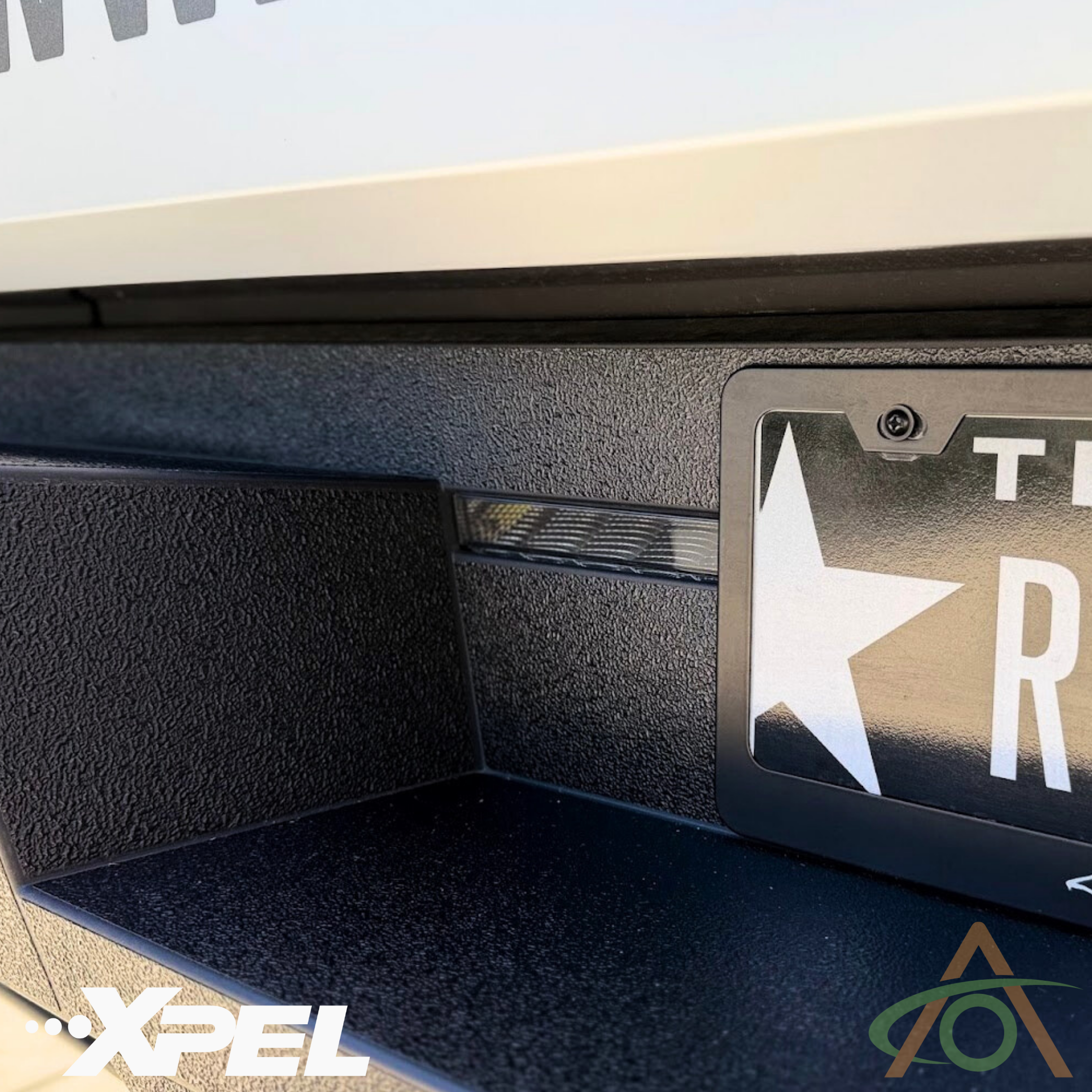 Xpel Armor Rear Bumper Extreme Kit (behind the license plate)