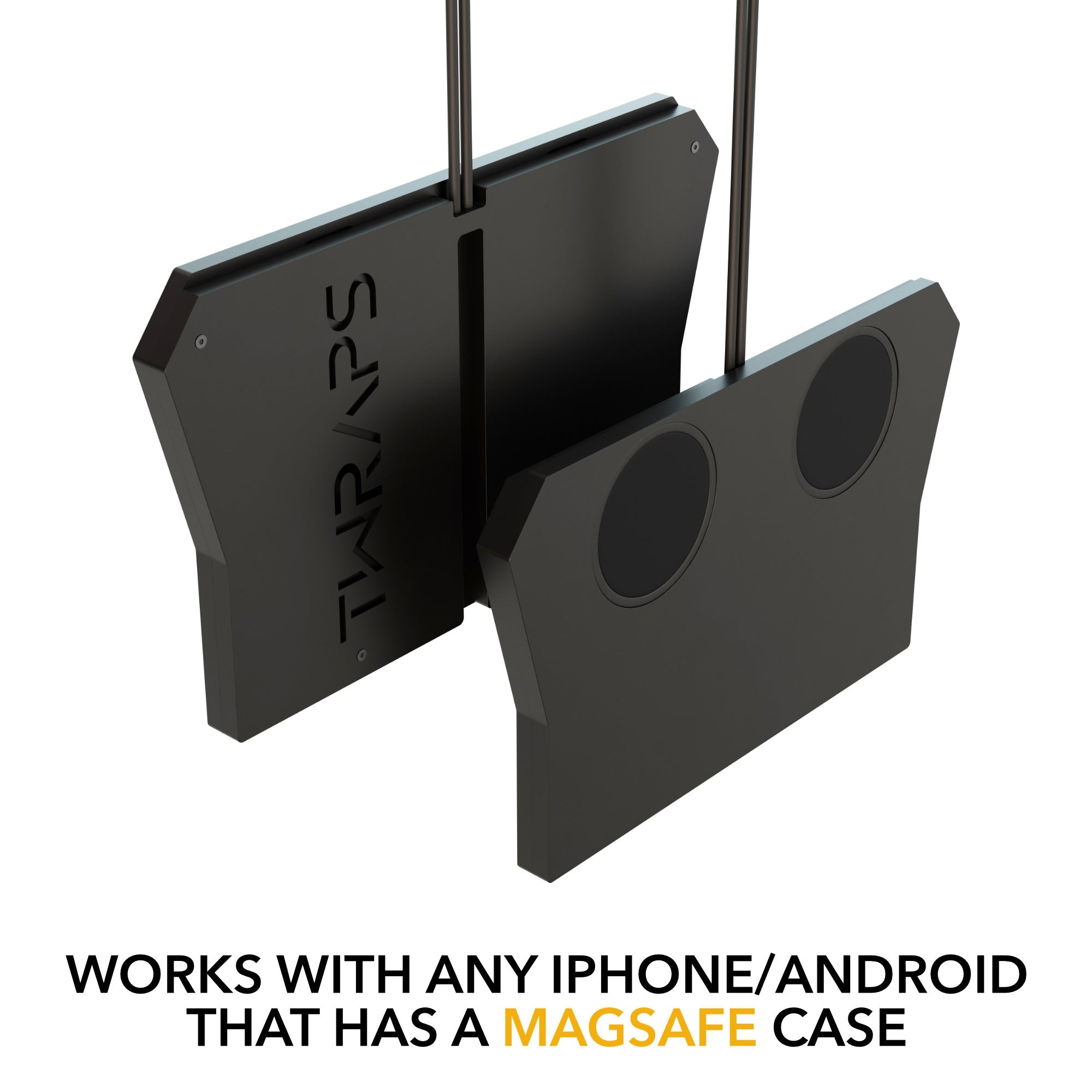 Cargador inalámbrico dual para Cybertruck - Compatible con MagSafe