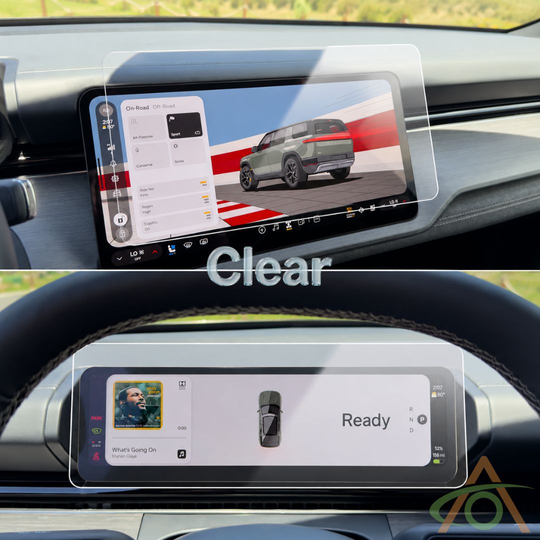 Ultra-Premium Tempered Glass (9H) Screen Protectors (fits the Rivian R2)