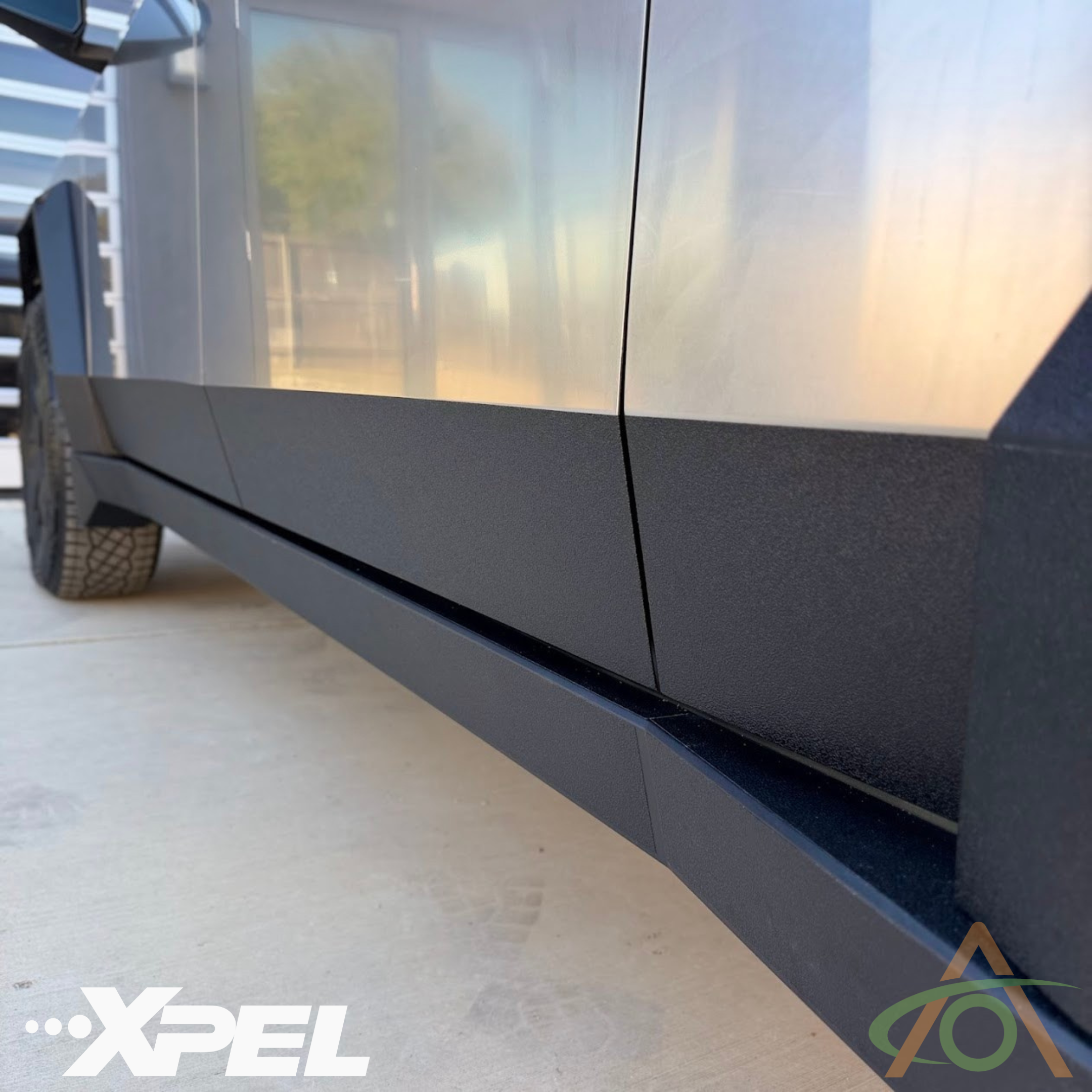 XPel Armor Door Lower Third Coverage for the Tesla Cybertruck
