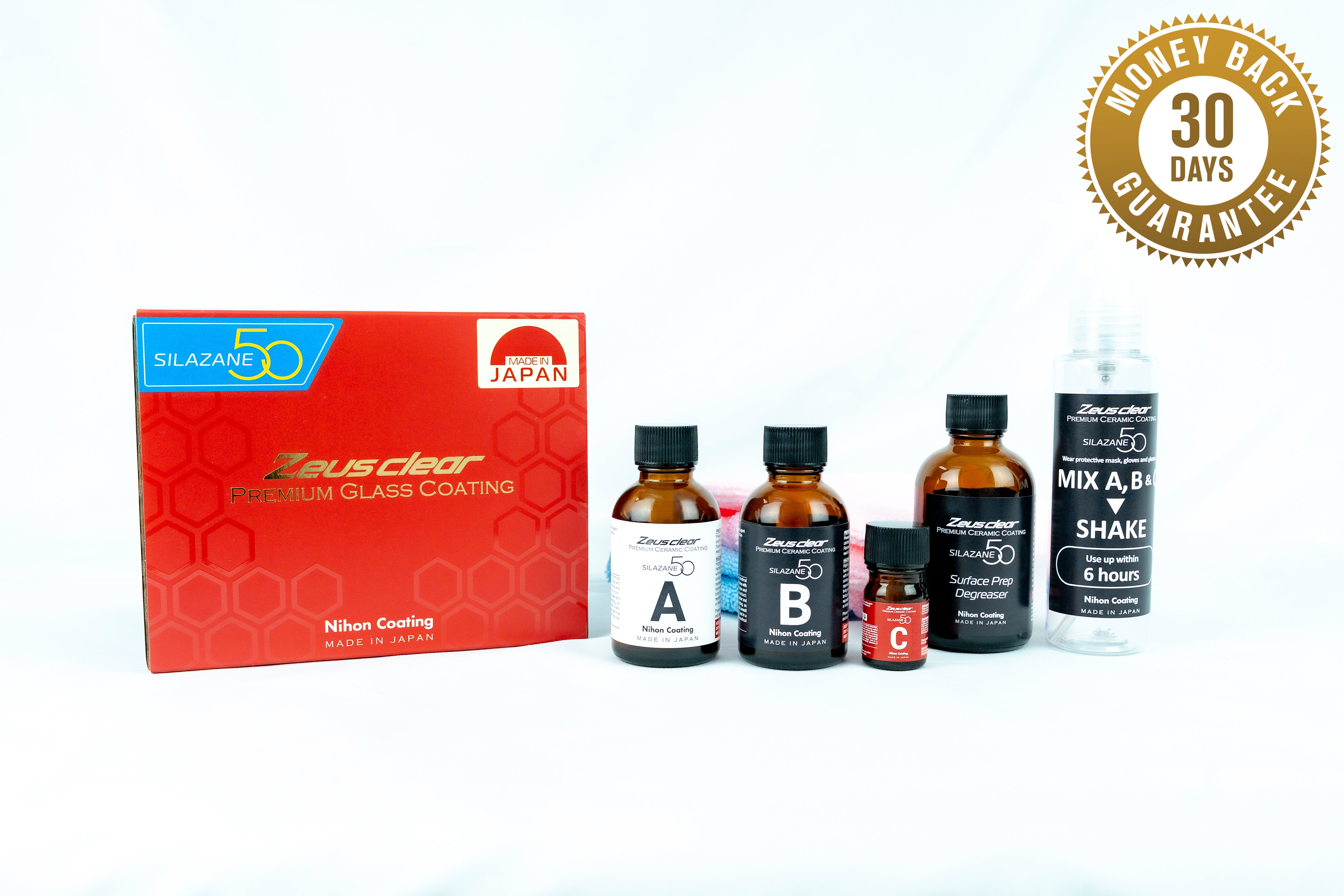 [One-coat] Premium Ceramic Coating SILAZANE50 STARTER KIT