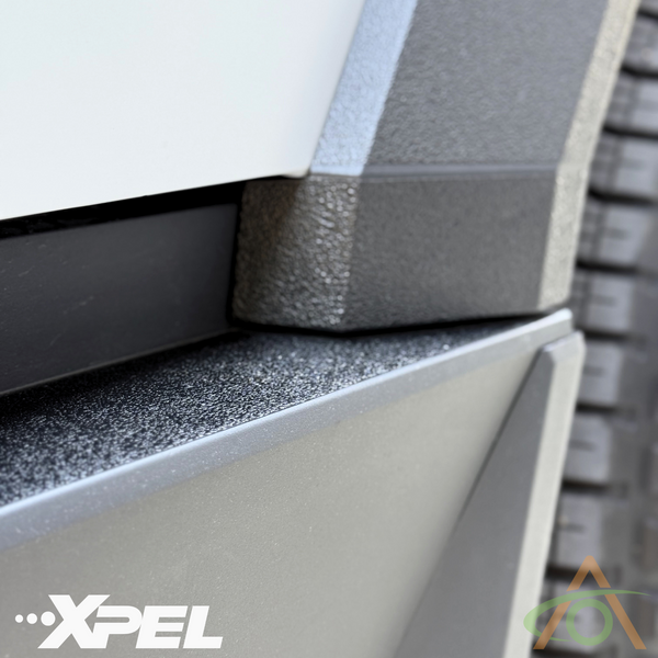 Xpel Armor Rear Bumper Upper detail (wheel flare Armor also shown)